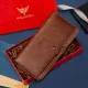 Δερμάτινο Ανδρικό πορτοφόλι William Polo 218163 Brown - Δερμάτινα ανδρικά πορτοφόλια