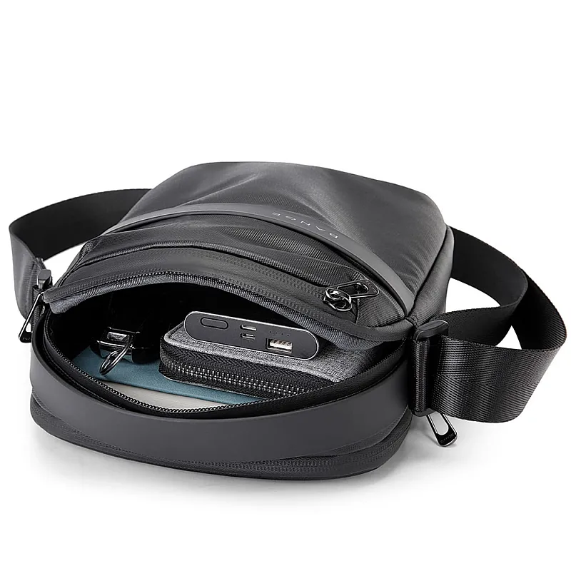 Τσαντάκι ώμου χιαστί Bange 2876  μαύρο - Crossbody