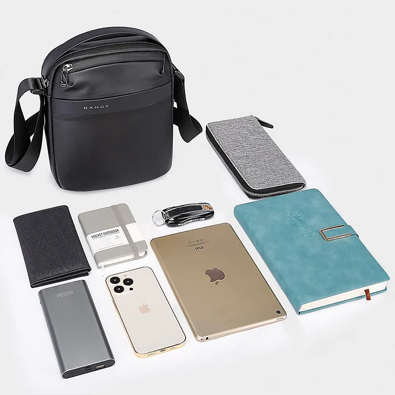 Τσαντάκι ώμου χιαστί Bange 2876  μαύρο - Crossbody
