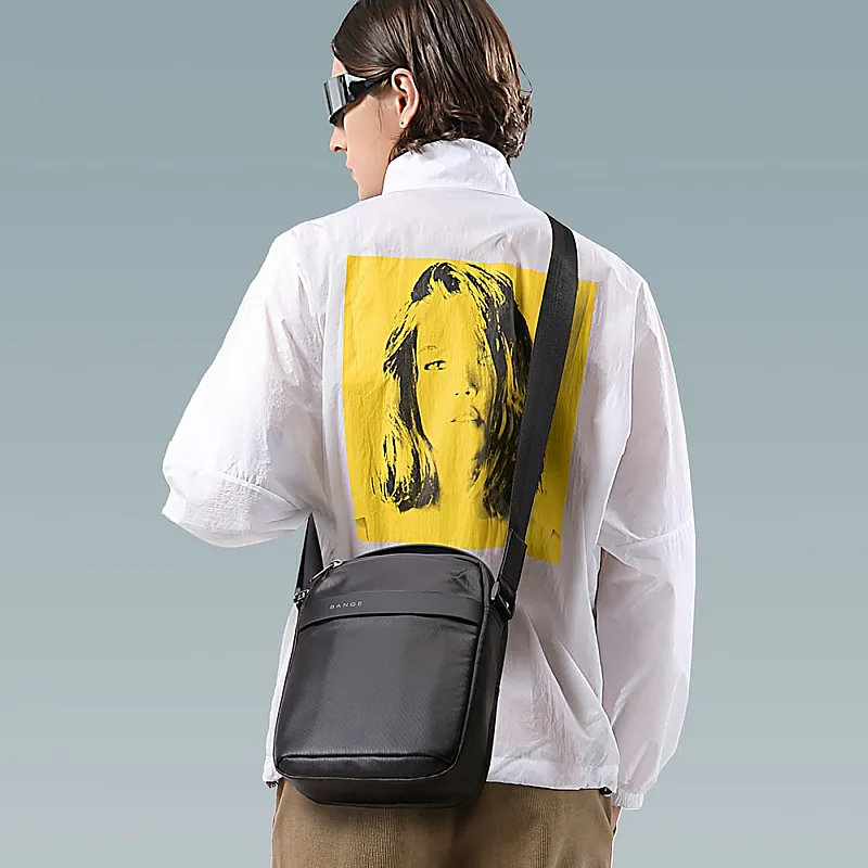 Τσαντάκι ώμου χιαστί Bange 2876  μαύρο - Crossbody