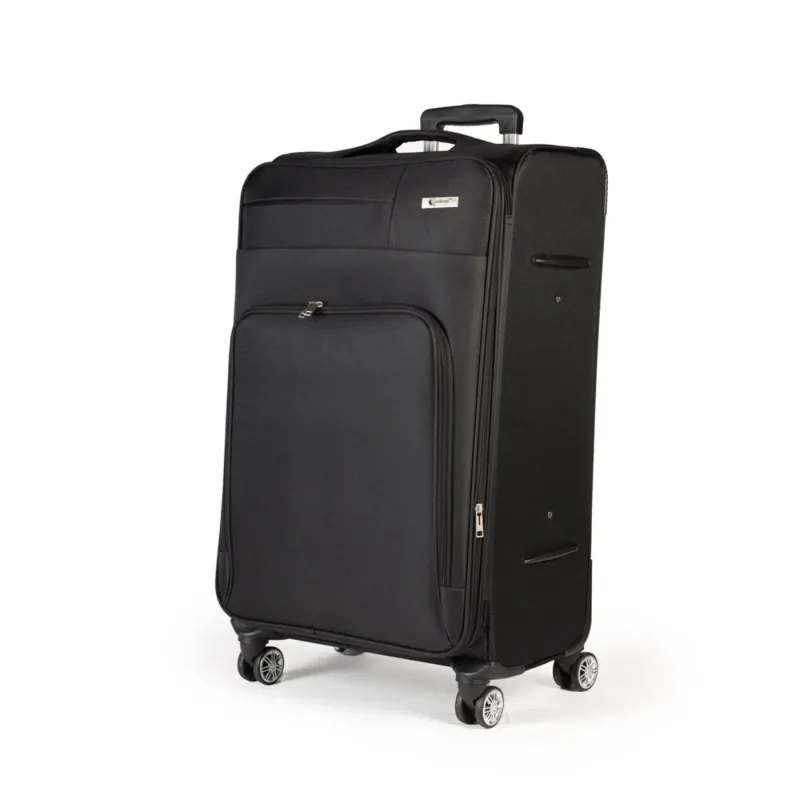 Βαλίτσες trolley (σετ 3 τεμαχίων) Cardinal 3700 μαύρη - Βαλίτσες σετ