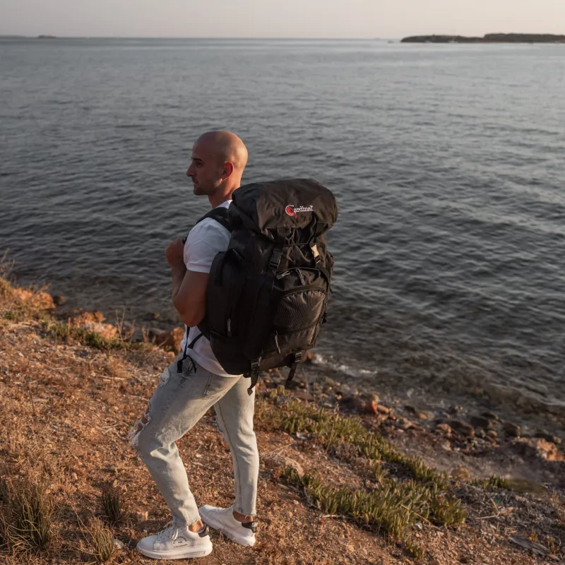 Σακίδιο πεζοπορίας Cardinal αδιάβροχο Daypack 60L 521 μαύρο - Σακίδια Πλάτης