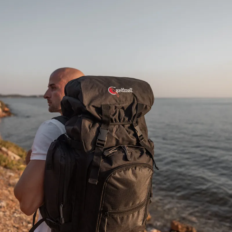 Σακίδιο πεζοπορίας Cardinal αδιάβροχο Daypack 60L 521 μαύρο - Σακίδια Πλάτης