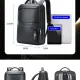 Δερμάτινο Σακίδιο πλάτης Αντικλεπτικό 24L Laptop 15,6” Bopai 61-122101 μαύρο - Δερμάτινα σακίδια πλάτης