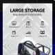 Δερμάτινο Σακίδιο πλάτης Αντικλεπτικό 24L Laptop 15,6” Bopai 61-122101 μαύρο - Δερμάτινα σακίδια πλάτης