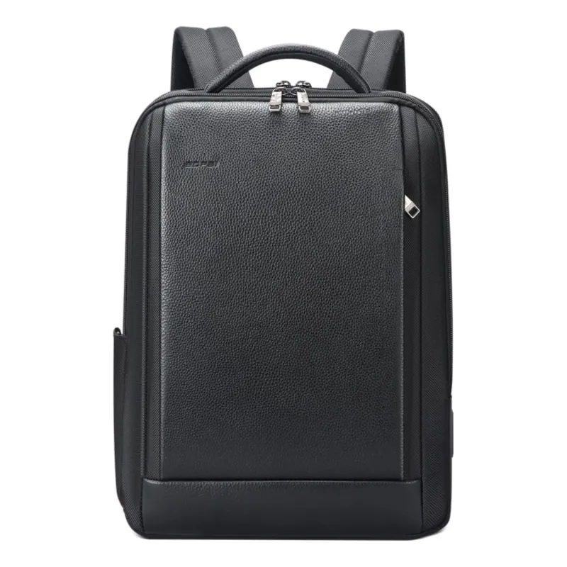 Σακίδιο πλάτης Αντικλεπτικό/Δέρμα  24L Laptop 15,6” Bopai 61-122631C μαύρο - Δερμάτινα σακίδια πλάτης