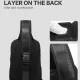Τσαντάκι ώμου χιαστί crossbody Bange 77120 μαύρο