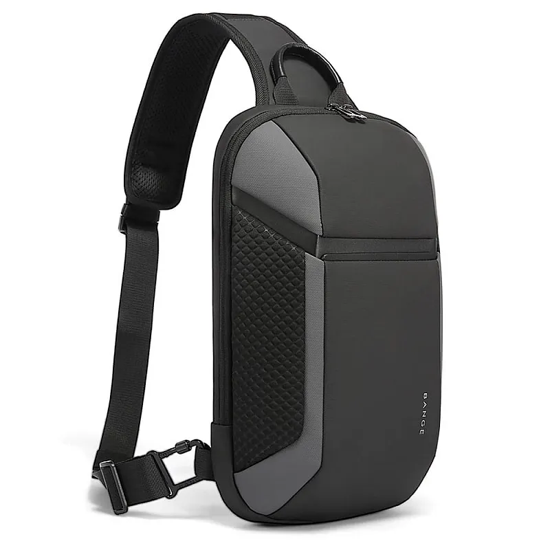 Τσαντάκι ώμου χιαστί crossbody Bange 7721 γκρί - Crossbody