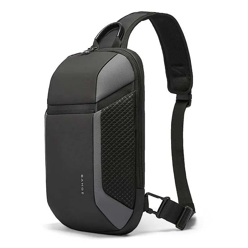 Τσαντάκι ώμου χιαστί crossbody Bange 7721 γκρί - Crossbody