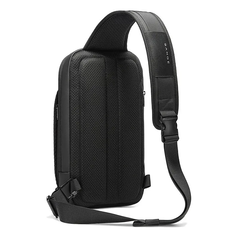 Τσαντάκι ώμου χιαστί crossbody Bange 7721 μαύρο - Crossbody