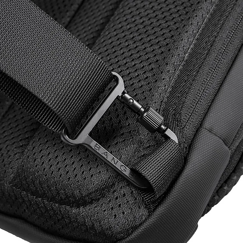 Τσαντάκι ώμου χιαστί crossbody Bange 7721 μαύρο - Crossbody