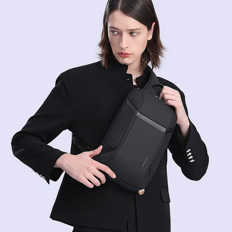 Τσαντάκι ώμου χιαστί crossbody Bange 7721 μαύρο - Crossbody