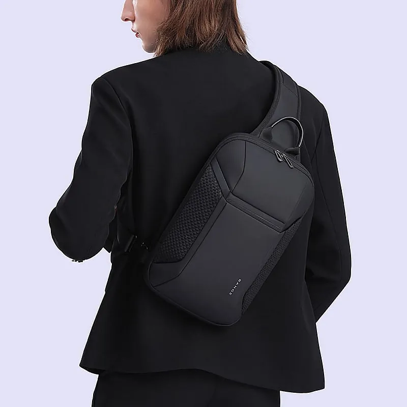 Τσαντάκι ώμου χιαστί crossbody Bange 7721 μαύρο - Crossbody
