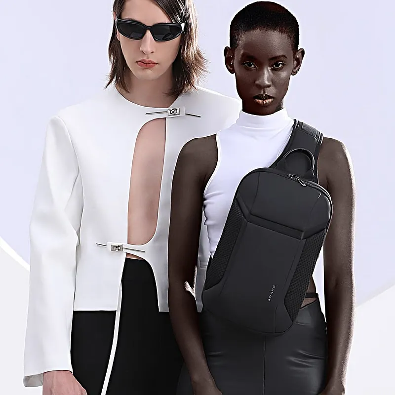 Τσαντάκι ώμου χιαστί crossbody Bange 7721 μαύρο - Crossbody