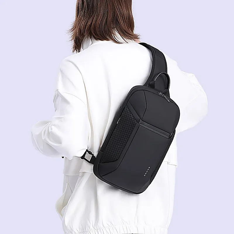 Τσαντάκι ώμου χιαστί crossbody Bange 7721 μαύρο - Crossbody