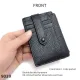 Δερμάτινο πορτοφόλι  Cardinal 9039 black