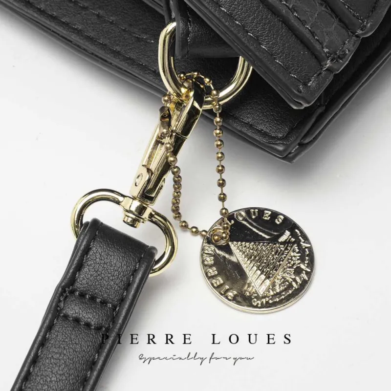 Γυναικεία Τσάντα Χιαστί/χειρός Pierre Loues 914-80 μαύρο