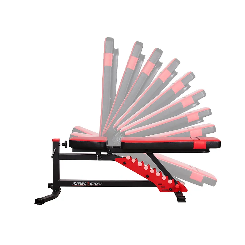 Marbo Ρυθμιζόμενος πάγκος ελεύθερος MS-L102 - Πάγκοι για ελεύθερα βάρη