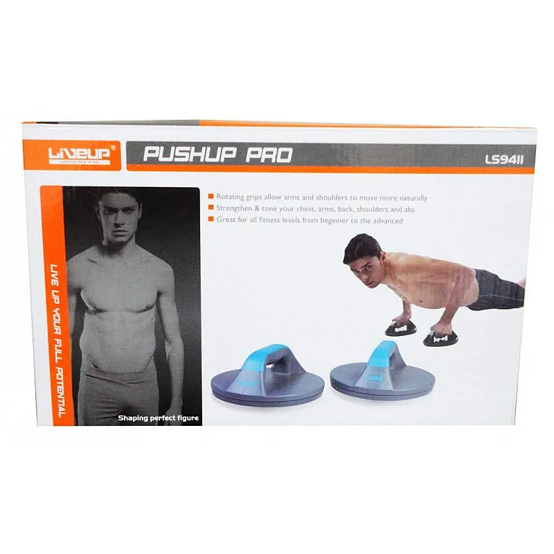 Live up Push Up Pro ζεύγος  B-9411 - Μικροόργανα Ενδυνάμωσης