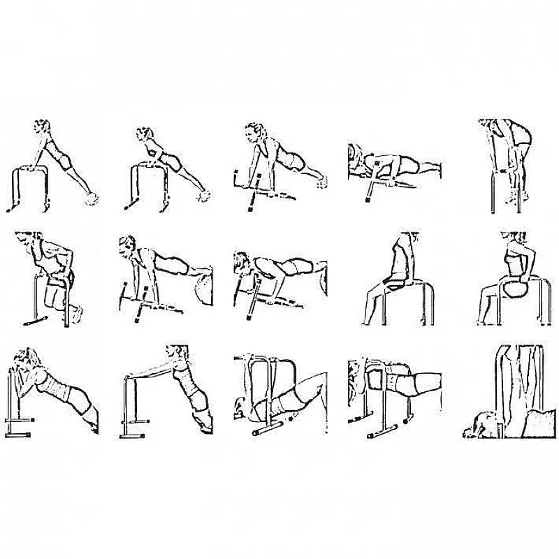 Amila Μπάρες Για Βυθίσεις 70264 - Ενδυνάμωση Κοιλιακών