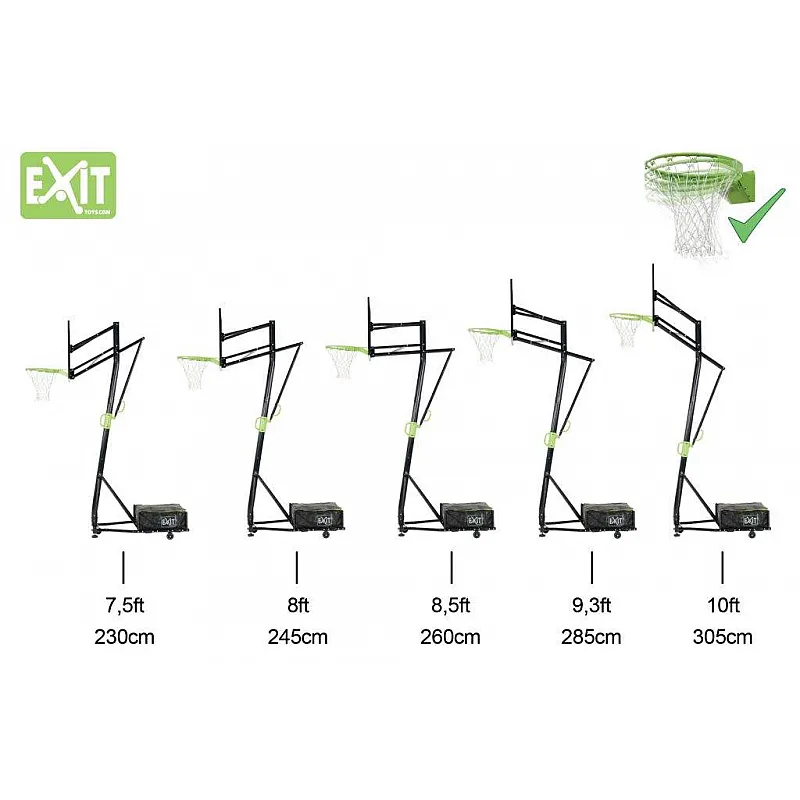 EXIT Galaxy Μπασκέτα με βάση Χ 460511 - Μπασκέτες