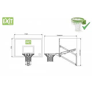 EXIT Galaxy Ταμπλό με στεφάνι και δίχτυ X 460111