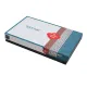 Σετ παπλωματοθήκη Ema Cotton Box 3 τμχ Μονή (160x220) χρώμα πετρόλ