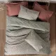 Σετ παπλωματοθήκη Mote Cotton Box 4 τμχ Διπλή (200x220) χρώμα κόκκινο