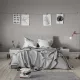 Κομοδίνo Base Megapap σε χρώμα λευκό - sonoma 45x40x52εκ. - Κομοδίνα