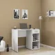 Γραφείο Concept Pc Megapap σε χρώμα λευκό 90x52x75εκ. - Γραφεία