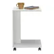 Βοηθητικό τραπέζι C-Shaped Megapap σε χρώμα λευκό 35x45x65εκ. - Τραπεζάκια βοηθητικά