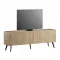 Έπιπλο τηλεόρασης Luna Megapap χρώμα florida oak 180x41x62εκ.