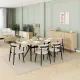 Τραπέζι Luna Megapap χρώμα florida oak 181x90x75εκ.