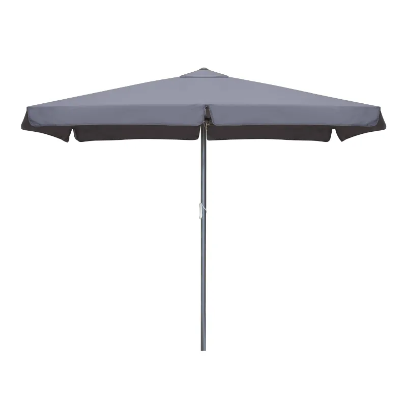 Ομπρέλα κήπου Zola Megapap αλουμινίου χρώμα ανθρακί 2x3m. - Ομπρέλες κήπου - παραλίας