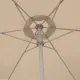 Ομπρέλα κήπου Capri Megapap αλουμινίου χρώμα εκρού Ø3m. - Ομπρέλες Κήπου