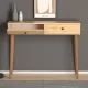 Κονσόλα μελαμίνης Alis Megapap χρώμα oak 110x29x88εκ. - Κονσόλες