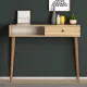 Κονσόλα μελαμίνης Napoli Megapap χρώμα oak 90x29x88εκ. - Κονσόλες