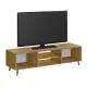 Έπιπλο τηλεόρασης Loren Megapap χρώμα sapphire oak 120x30x40εκ.