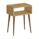 Κομοδίνο Gola Megapap χρώμα sapphire oak 45x30x58εκ.