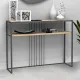 Κονσόλα Kary Megapap χρώμα oak 120x33x90εκ.