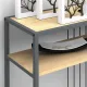 Κονσόλα Kary Megapap χρώμα oak 120x33x90εκ.