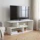 Έπιπλο τηλεόρασης Forever Megapap χρώμα λευκό 100x30x40cm.