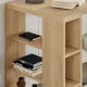 Γραφείο εργασίας Colmar Megapap από μελαμίνη χρώμα sapphire oak 140x60x75εκ - Γραφεία
