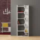 Βιβλιοθήκη μελαμίνης Oppa Megapap χρώμα λευκό 60x22x162εκ. - Βιβλιοθήκες