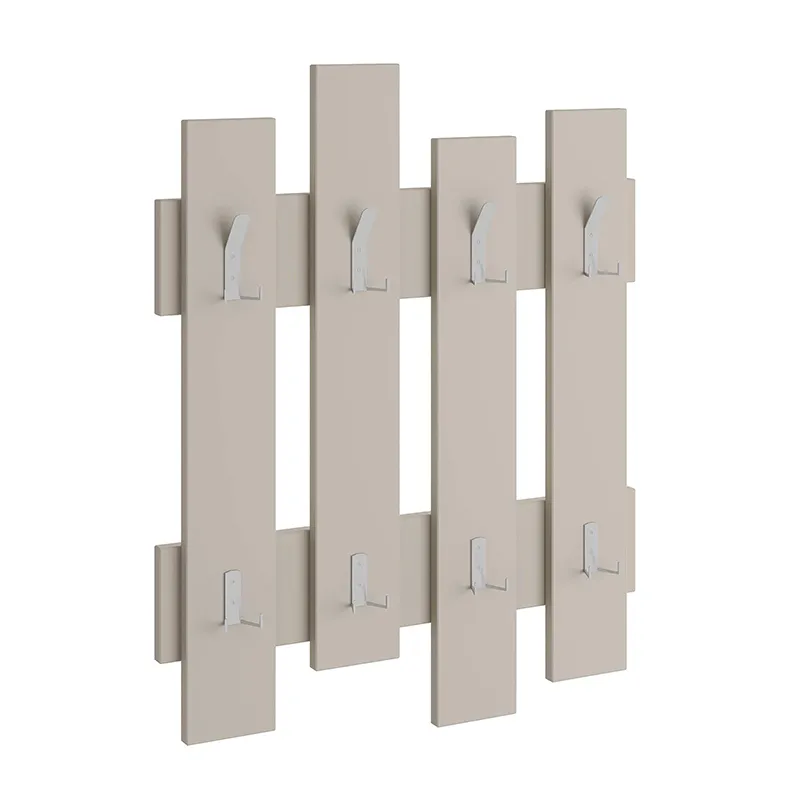 Κρεμάστρα τοίχου Wave Megapap χρώμα sandstone 64x4x81εκ.