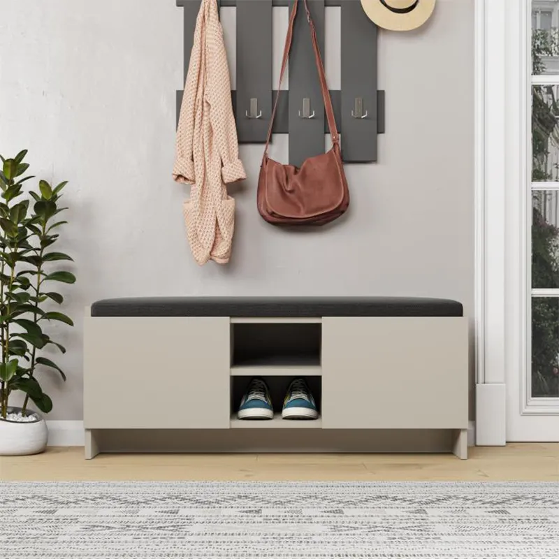 Παπουτσοθήκη Zulla Megapap χρώμα sandstone 110x37x43εκ.