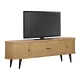 Έπιπλο τηλεόρασης Gentle Megapap χρώμα sapphire oak 180x40x52εκ.