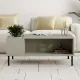 Τραπεζάκι σαλονιού Vena Megapap χρώμα ash green 100x60x42εκ.