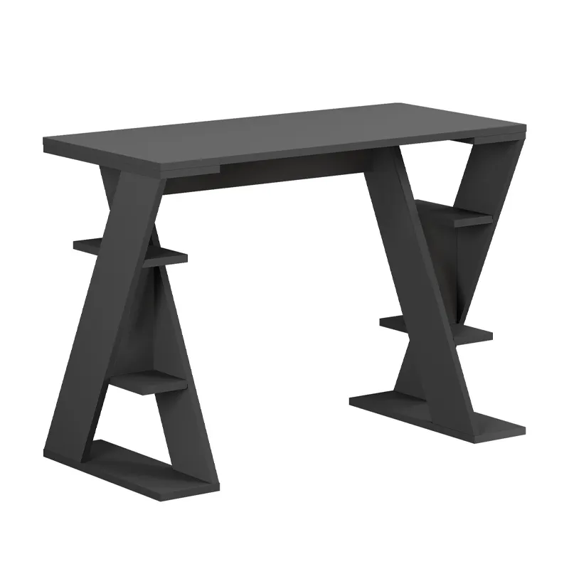 Γραφείο εργασίας Papillon Megapap χρώμα ανθρακί 106x50x75εκ