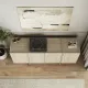 Μπουφές Dorma Megapap χρώμα travertine 180x45x80,2εκ.